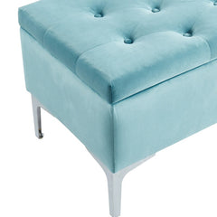 Neymar Upholstered Storage Bench Contemporary Bench with Deep Storage