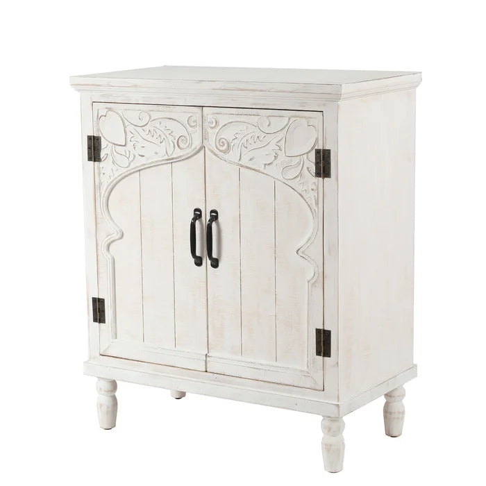 Noblitt 33.5'' Tall 2 - Door Accent Cabinet Offer Plenty Storage Space