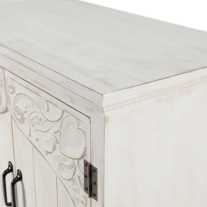 Noblitt 33.5'' Tall 2 - Door Accent Cabinet Offer Plenty Storage Space
