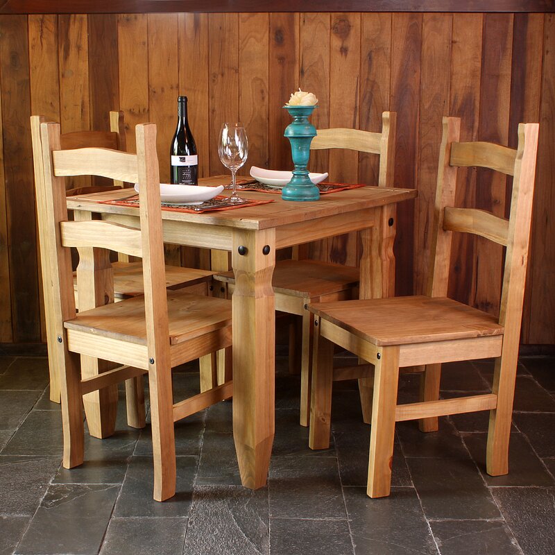 Set of 2 Natural Nolea Solid Wood Ladder Back Side Chair Perfect for your Kitchem, Dining Room, Entryway This Ladder Back Side Chair