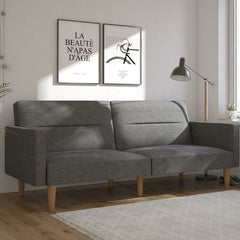 Gray Nolting Twin 80.5'' Wide Tight Back Convertible Sofa Elegant and Chic