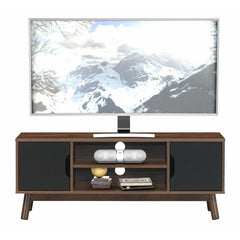 Brown/Black Norita TV Stand for TVs up to 50" Engineered Wood and Sturdy Construction