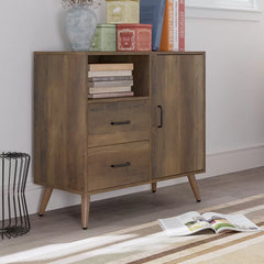 Norrington 31.5'' Tall 1 - Door Accent Cabinet Adjustable Shelves