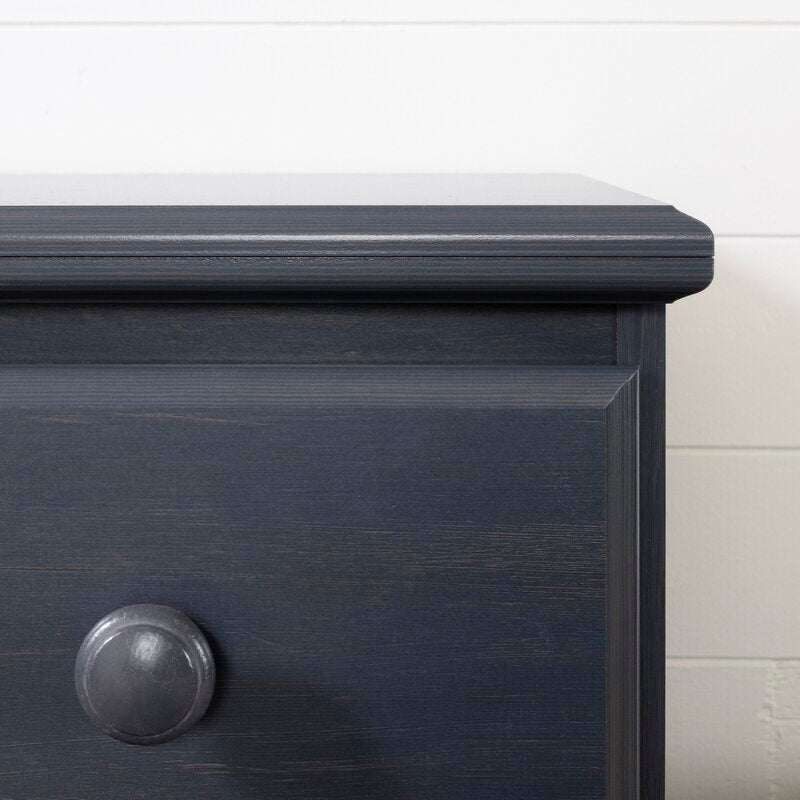 Blueberry 29.75'' Wide 5 - Drawer Chest Perfect for Tucking Away T-Shirts and Pants Great for Adding Organization
