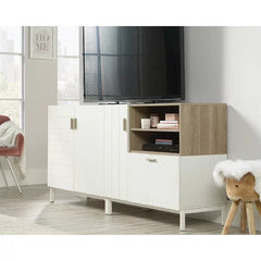 Solid Wood Norvel TV Stand for TVs up to 60" Adjustable Shelves