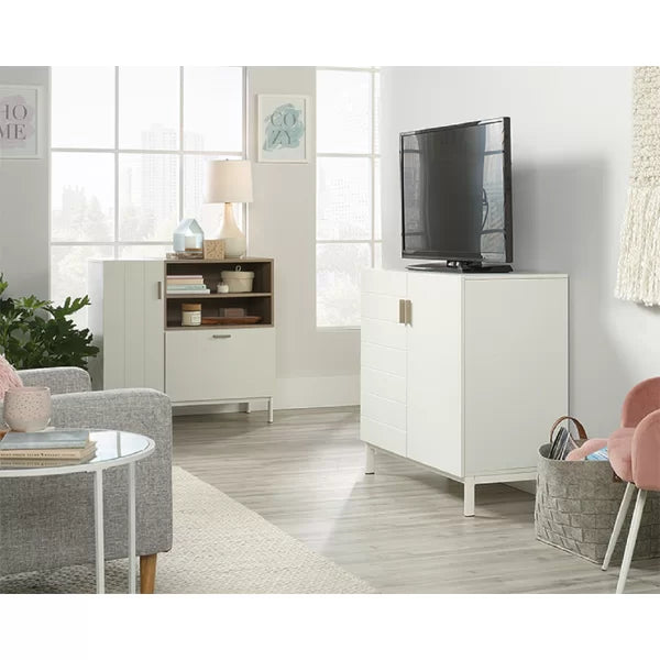 Solid Wood Norvel TV Stand for TVs up to 60" Adjustable Shelves
