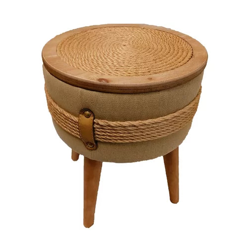 Notting 17'' Tall Decorative Stool Great Nautical Touch To your Home or Office