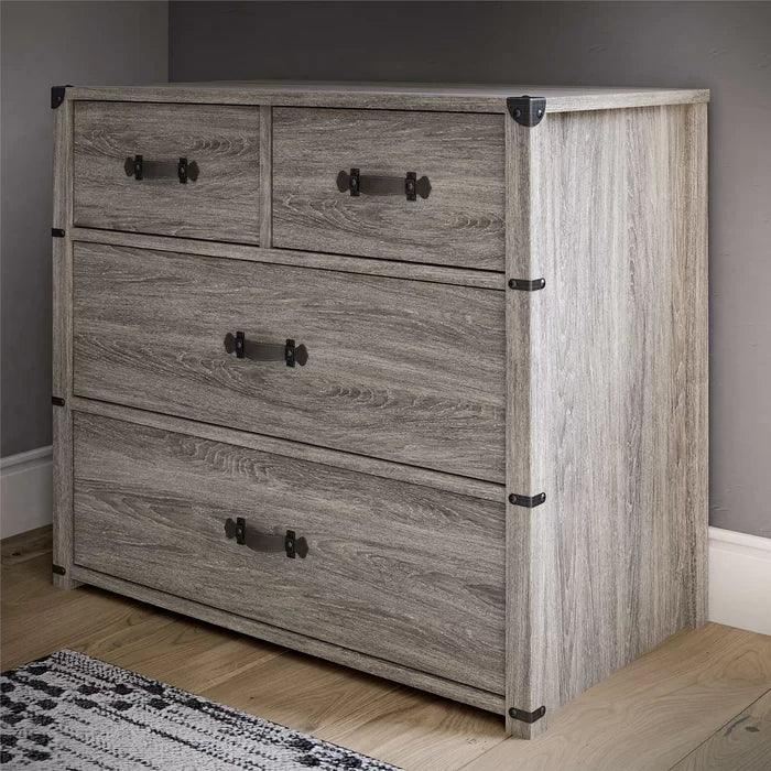 Nova 4 Drawer Dresser Provide Plenty Storage Space Perfect for Organize