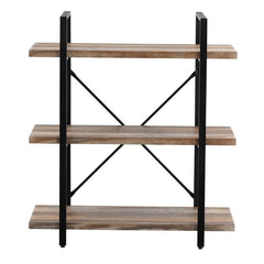 3 Shelves 40” H x 35” W x 13” D Nuttall Etagere Bookcase