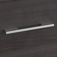 Storm Gray Office 500 Storage Cabinet Low Cabinet Drawers and Shelves