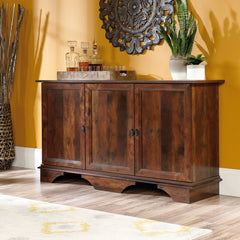 59'' Wide Sideboard Storage Cabinet With Doors Adjustable Shelf Behind Each Door So You Can Stock it Full Of Books, Dishes, Bins, Games