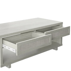Fairfax Oak Olince Sled Coffee Table with Storage