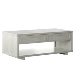 Fairfax Oak Olince Sled Coffee Table with Storage