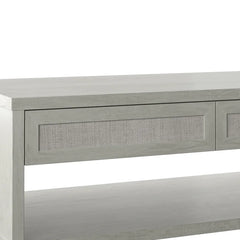 Fairfax Oak Olince Sled Coffee Table with Storage