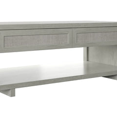 Fairfax Oak Olince Sled Coffee Table with Storage