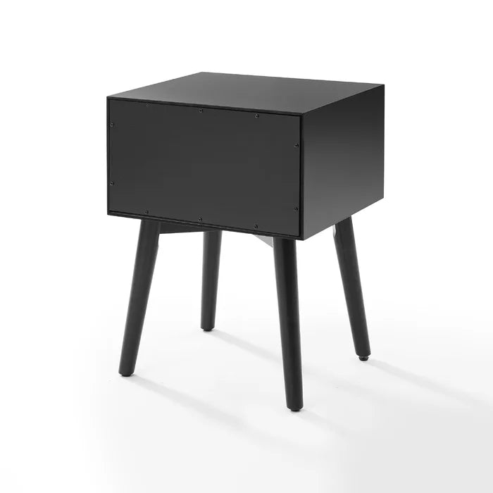 Olivet 24'' Tall 1 - Drawer Nightstand Mid-Century Modern Style