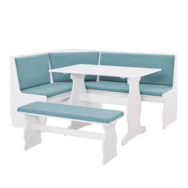 Capri Blue Olivia 5 - Person Breakfast Nook Dining Set
