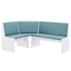 Capri Blue Olivia 5 - Person Breakfast Nook Dining Set