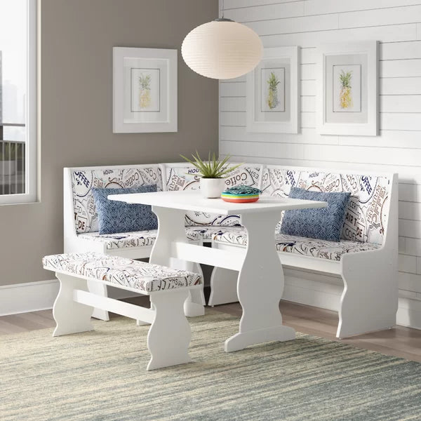 Olivia 5 - Person Dining Set Coastal and Traditional Style Perfect for Dining Room