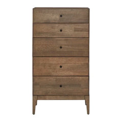 Olympia 5 Drawer 25.55'' W Chest Has a Solid and Engineered Wood Frame