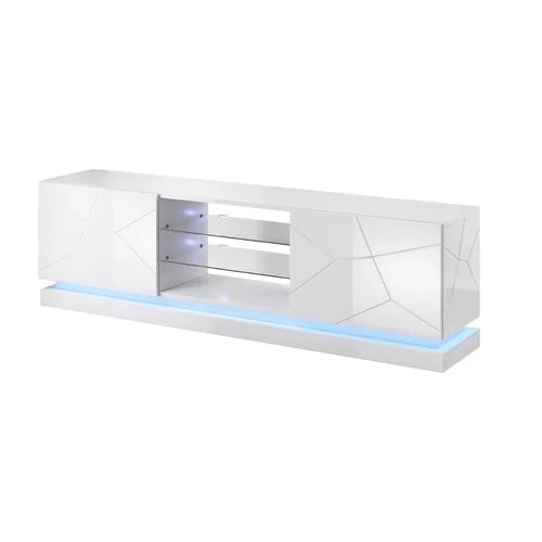 Orduna TV Stand for TVs up to 88" Modern and Unique Contemporary Design