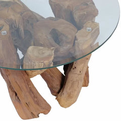 Park Pedestal Coffee Table Solid Wood Great For Living Room This Coffee Table