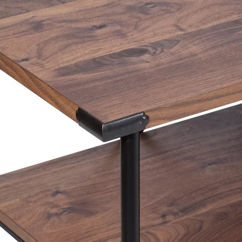Orman TV Stand for TVs up to 65" Features a Walnut Wood Grain Finish