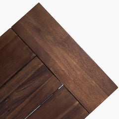 Sandblast Dark Brown/White Wood Bench Add A Perfect Focal Point to your Kitchen Space with this Wood Bench