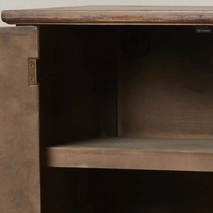 Ottinger 47.24'' Wide Server Neutral-Toned Finish with Cable Management