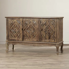 Ottinger 47.24'' Wide Server Neutral-Toned Finish with Cable Management