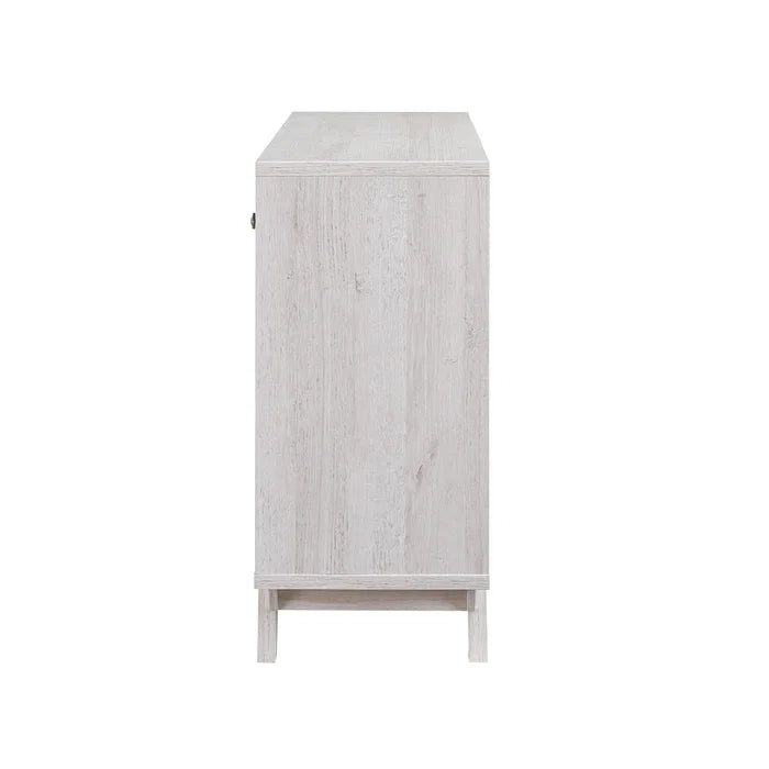47.25'' Wide 2 Drawer Manufactured Wood with Wine Bottle Storage Perfect for Organize