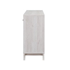 47.25'' Wide 2 Drawer Manufactured Wood with Wine Bottle Storage Perfect for Organize