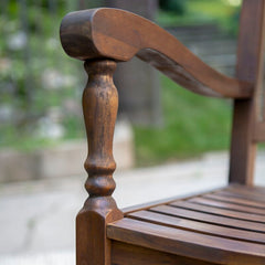 Outdoor Rocking Solid Wood Chair Perfect for your Patio, Deck, Or Any Outdoor Space To Relax in