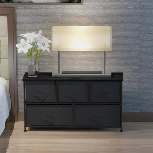 Ozment 5 Drawer 39'' W Dresser Perfect for Additional Clothing