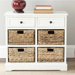 Painswick 26'' Tall Solid Wood 2 Drawer Accent Chest Design