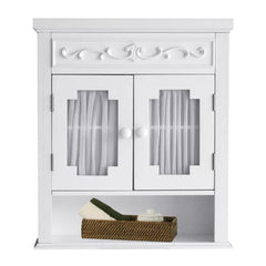 21'' W x 24.187'' H x 7'' D Removable Bathroom Cabinet