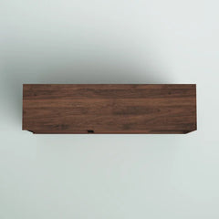 Dark Walnut Palos 60'' Wide Sideboard Modern Style with Industrial Inspiration