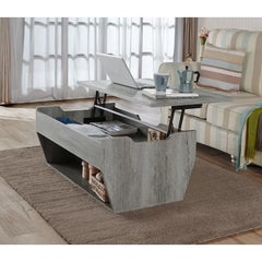 Lift Top Floor Shelf 1 Coffee Table with Storage