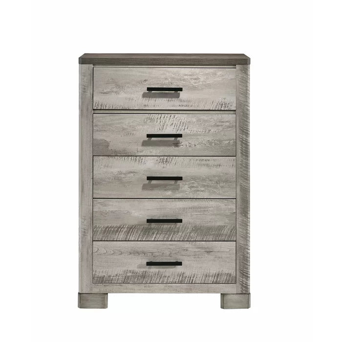 Payne 5 Drawer 34'' W Chest Coastal Farmhouse Style