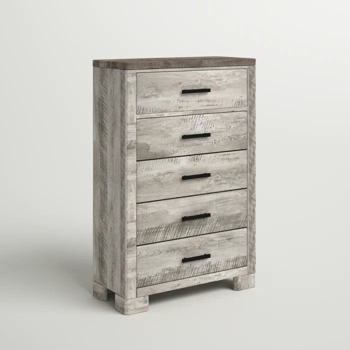 Payne 5 Drawer 34'' W Chest Coastal Farmhouse Style