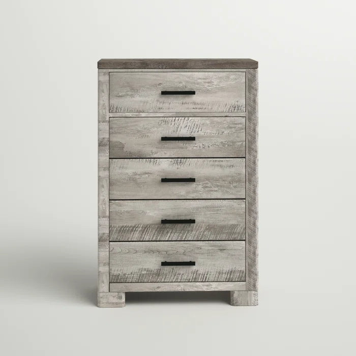 Payne 5 Drawer 34'' W Chest Coastal Farmhouse Style