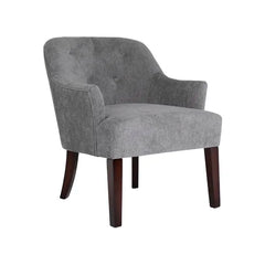 Charcoal Perlas 26.75'' Wide Tufted Solid Hardwood and Plywood Frame