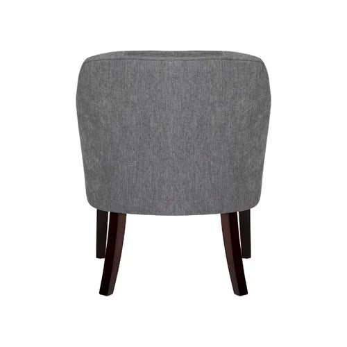 Charcoal Perlas 26.75'' Wide Tufted Solid Hardwood and Plywood Frame