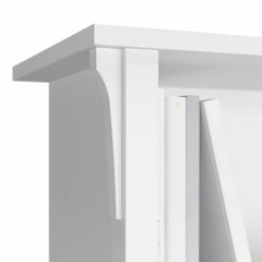 Pure White 63'' H x 32'' W Standard Bookcase (Set of 2) 5 Shelf Bookcase Set of 2 Brings Comfortable Storage and Display To Any Room in your Home