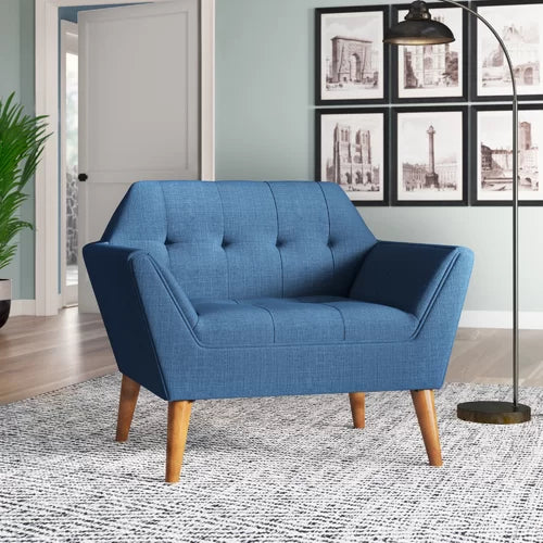 37'' Wide Tufted Accent Your Living Area With The Mid-Century Allure Of Lounge Chair