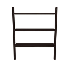 1 - Solid Wood Ladder Bookcase Open Leaner Shelf Provides Ample Storage For Everything From Books and Shoes To Plants and Decorative Objects