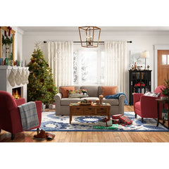 Ponce Solid Wood Coffee Table with Storage and Has a Light Finish