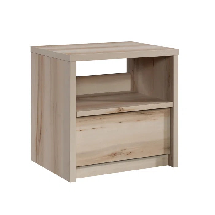 Pacific Maple Posner 24.13'' Tall 1 - Drawer Nightstand Provides Additional Storage