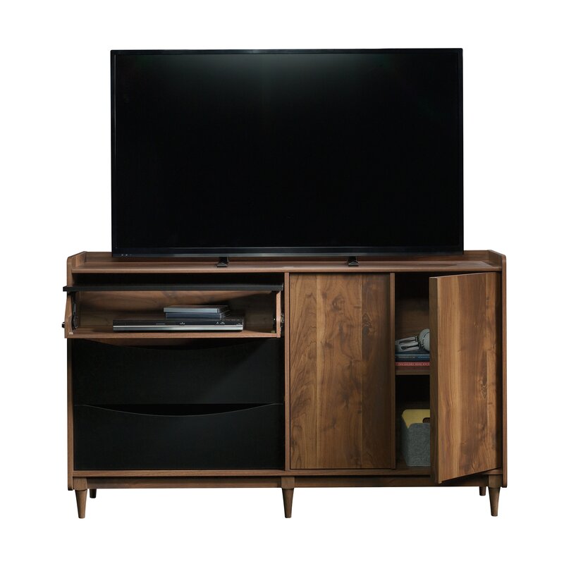 TV Stand for TVs up to 55" Features Three Drawers and One Cabinet
