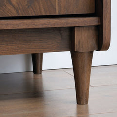 TV Stand for TVs up to 55" Features Three Drawers and One Cabinet
